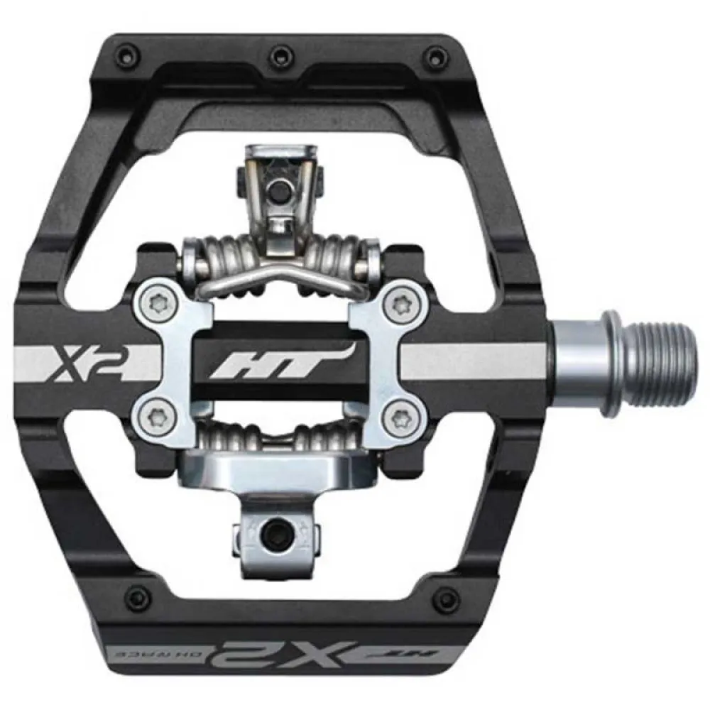 HT X2 Downhill Race Pedals Black buy and offers on Bikeinn