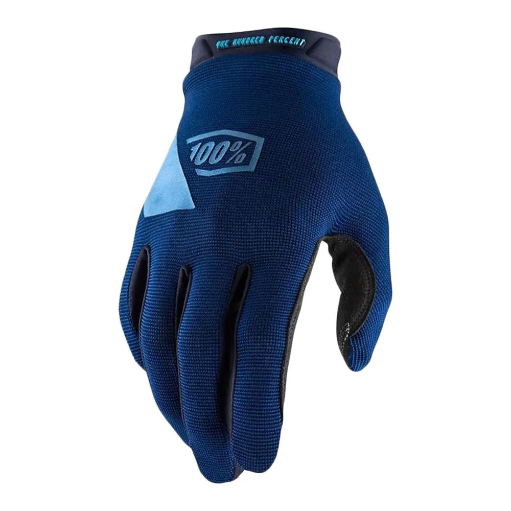 100percent Ridecamp Long Gloves Blue buy and offers on Bikeinn