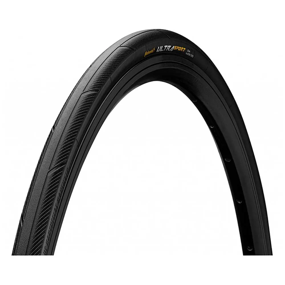 Continental Ultra Sport 3 80 TPI PureGrip Compound Road Tyre Black, Bikeinn