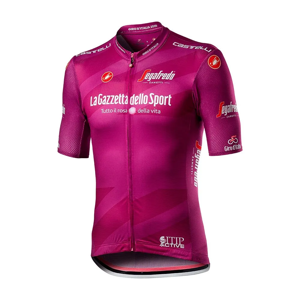 pink castelli jersey
