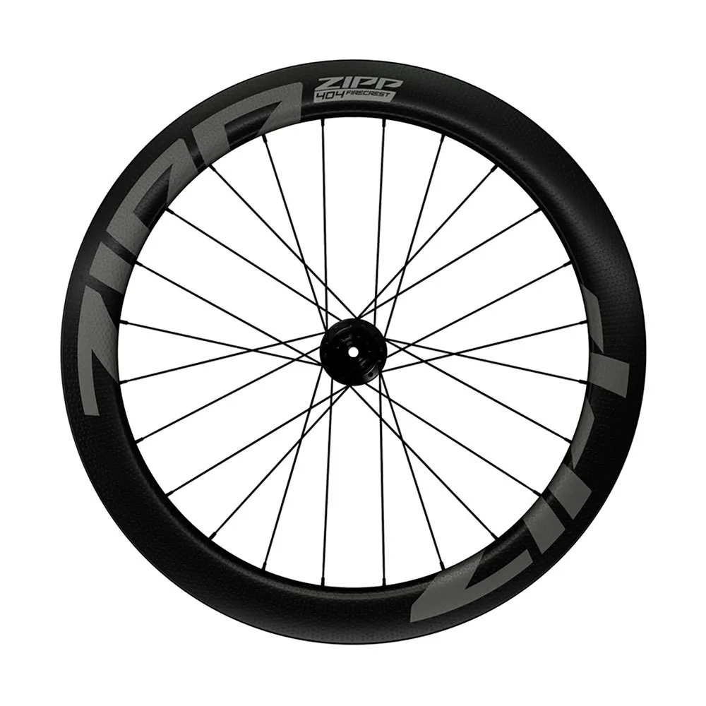 Zipp 404 Firecrest Tubeless Road Front Wheel, Black Bikeinn
