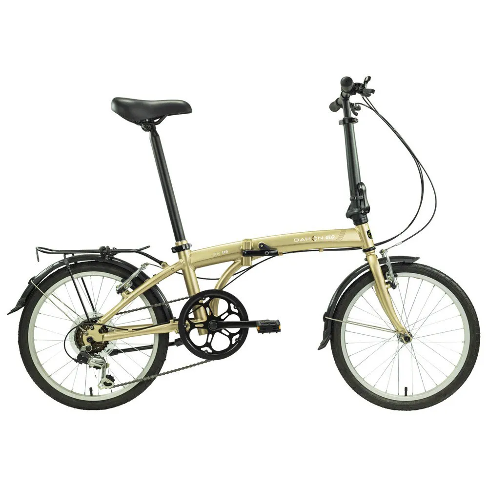 Dahon Suv D6 Folding Bike Yellow buy and offers on Bikeinn