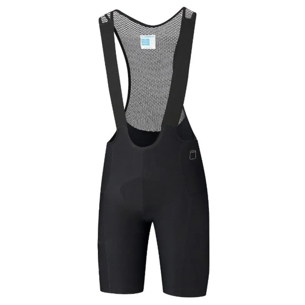 Shimano Evolve Bib Shorts Black buy and offers on Bikeinn