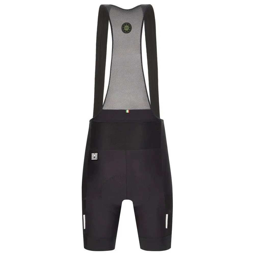 Santini Gravel Bib Shorts Black buy and offers on Bikeinn