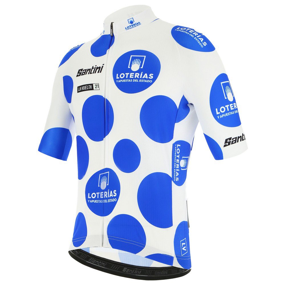 2021 La Vuelta Altu d´El Gamoniteiru Jersey Made in Italy by Santini