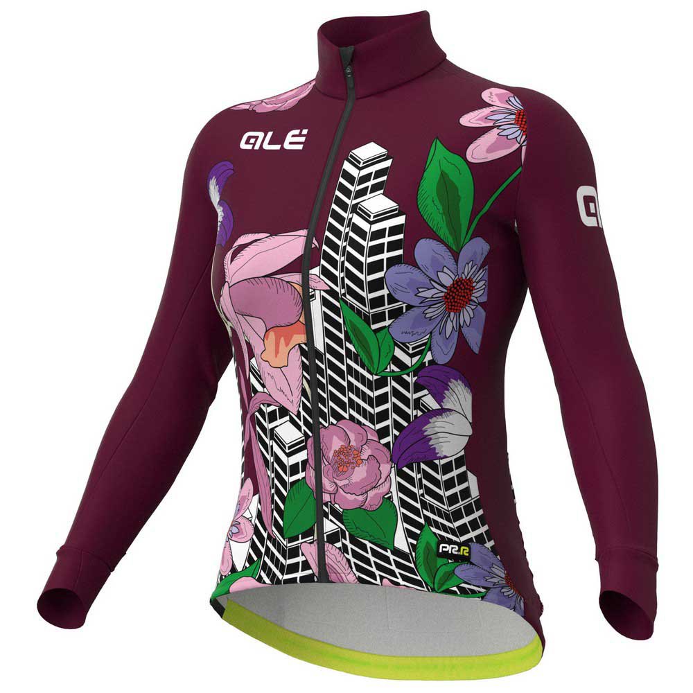 Pink Women's XS-XL Alé Cycling PRR Long Sleeve Jersey