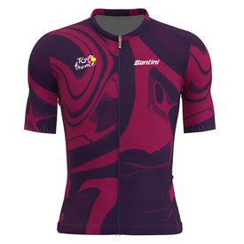 Santini Camisa De Manga Curta Bordeaux Tour De France 2023