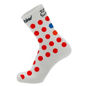 Santini Tour De France Official GPM Führer 2023 Socken