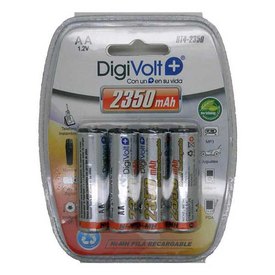 Digivolt AA/R6 2350mAh BT4-2350 Rechargeable Battery 4 Units
