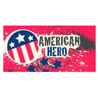 Turbo Mikrofaser American Hero Handtuch