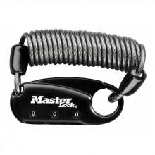 master-lock-mosquetao-com-cable-4-unidades