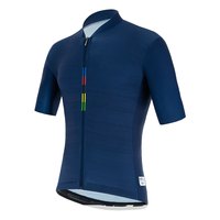 Details about   2017 UCI Maglia IRIDE CYCLING JERSEY in Black Made in Italy by Santini 