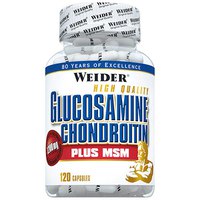Weider Glucosamine Chondroitin Plus MSM 120 Units Neutral Flavour