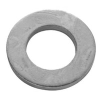 Schwarz Inox Washer Ring 6 mm 10 Units