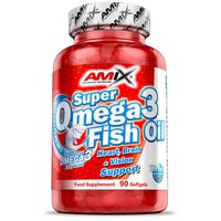 Amix Super Omega 3 Fish Oil 90 Units Neutral Flavour Tablets