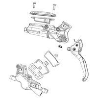 sram-pour-le-code-rb-disc-brake-lever-reservoir-cap-kit-1-rsc-a1-ensemble