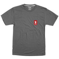 chrome-vertical-red-logo-kurzarm-t-shirt