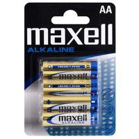 Maxell Baterias Alcalinas BL.4 AA L406-B4 4 Unidades