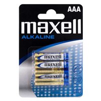 Maxell Bateria LR03 AAA 950mAh 1.5V 4 Unidades