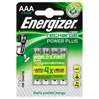 Energizer Baterias Recarregáveis HR03 700MaH AAA 4 Unidades