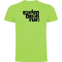 Kruskis Camiseta De Manga Curta Word Triathlon