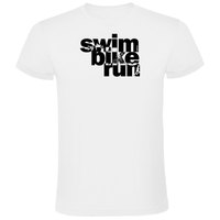 Kruskis Camiseta De Manga Curta Word Triathlon