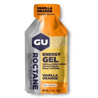 GU Géis Energia Roctane Ultra Endurance 32g Vanilla E Orange