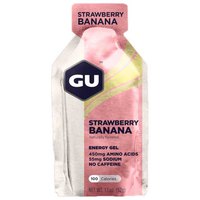 GU Géis Energia Morango Banana 32g