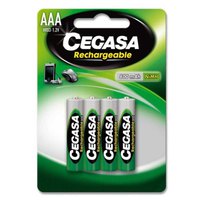 Cegasa HR03 800mAh Rechargeable Batteries 4 Units