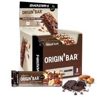 overstims-svart-choklad-och-mandel-energibars-box-origin-bar-25-enheter