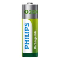 Philips Batterie Ricaricabili AA R6B4B260 Pack