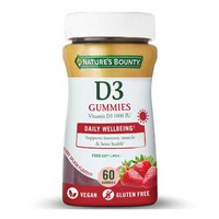 Natures bounty Vitamin D3 Neutral Flavour 60 Gummies