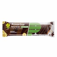 Powerbar ProteinPlus + Vegan Banan I Czekolada 42g 12 Jednostki Białko Słupy Skrzynka