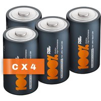 Gp batteries Alkaliska Batterier Peakpower C 4 Enheter