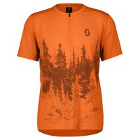 scott-trail-flow-zip-koszulka-z-krotkim-rękawem