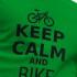 Kruskis Keep Calm And Bike On kurzarm-T-shirt