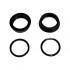 Rotor Standard Axle Spacer Kit