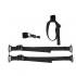 Ortlieb Set of 2 compression Straps and a trekking Pole Holder for Gear-Pack