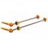 KCNC Chiusura Grooving Skewers With TI Axle MTB Set