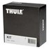 Thule Kit Flush Rail 6040 Citroen DS7 Crossback 18+/Peugot 3008&5008 17+ Roof Bars