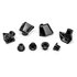 Absolute Black Skrue Ultegra 6800 Covers With Bolts