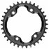 Absolute Black Round XT M8000/MT700 Narrow/Wide With Bolts chainring