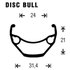 Gurpil 6B Disc Bull 26´´ 6B Disc MTB Hinterrad