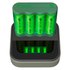 Gp batteries 4xAA NiMh 2100mAh Battery Charger