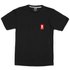 Chrome Vertical Red Logo Short Sleeve T-Shirt