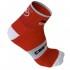 Castelli Rosso Corsa 6cm Socken